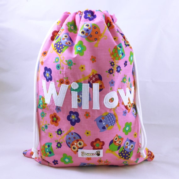 My Little Pony Character Drawstring Gym PE Dance Swim School Bag