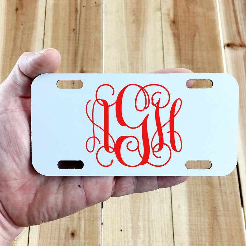 Mini Personalized License Plates. Perfect for Kids. Put a Name Etsy