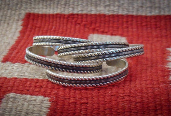 Baby Bracelet: Navajo Sterling Silver Infant Toddler Bracelet