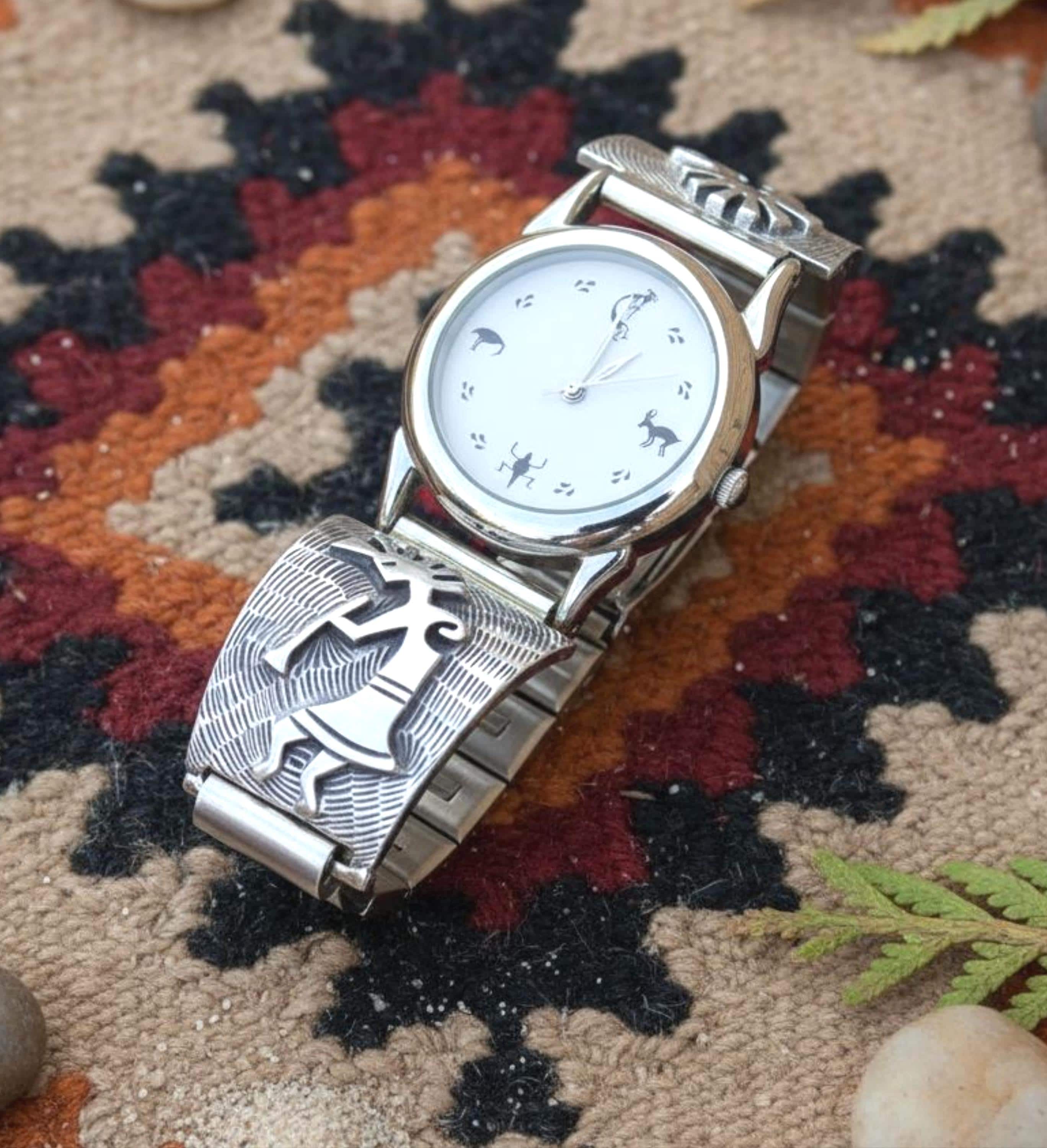 Navajo Mens Watchband - Etsy