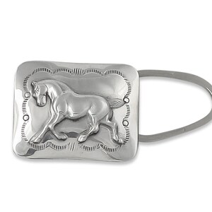 Boucle de ceinture de cow-boy en prière, boucle de cheval, prière de