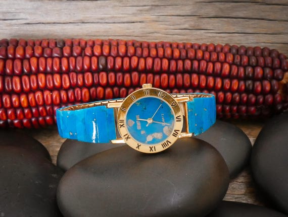 Southwestern Turquoise Women’s Expansion Watch Band