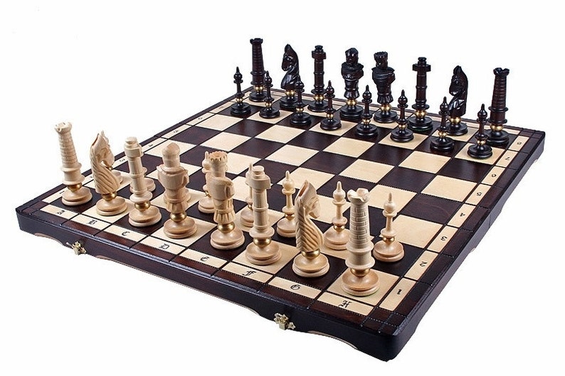 Schachfiguren Set Siegfried und die Nibelungen Fantasy Ritter Schach Spiel 