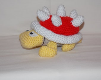 Stachelige Häkelanleitung aus Super Mario Bros Videospiel