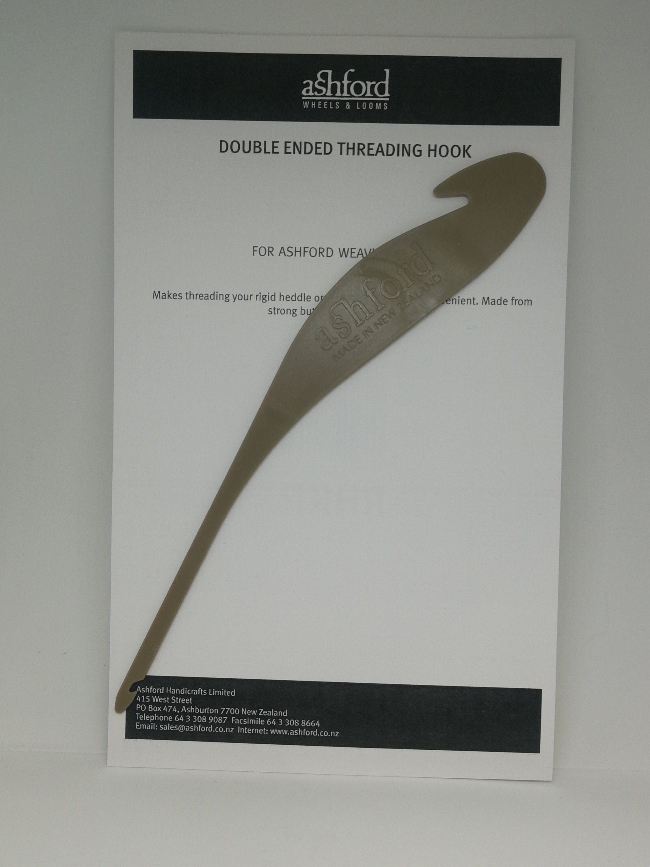 Ashford Double Ended Threading Hook Weaving Etsy UK