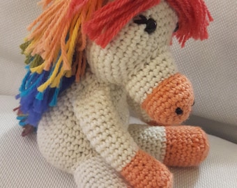 Häkelanleitung - Skye das Einhorn