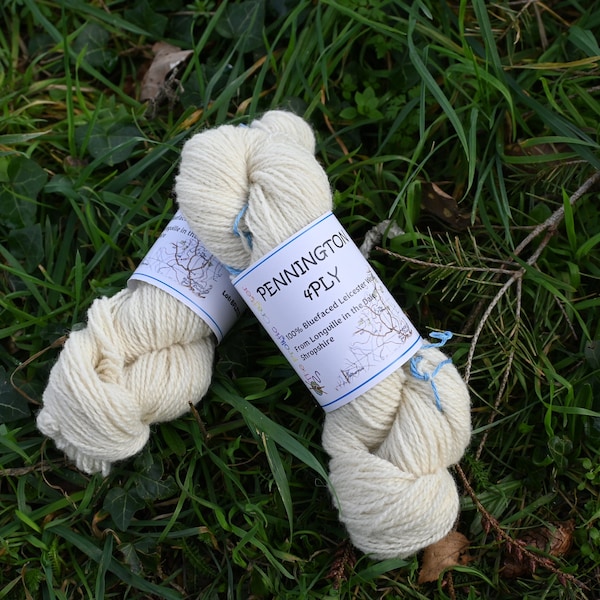 Pennington 4ply - 100% Bluefaced Leicester Yarn