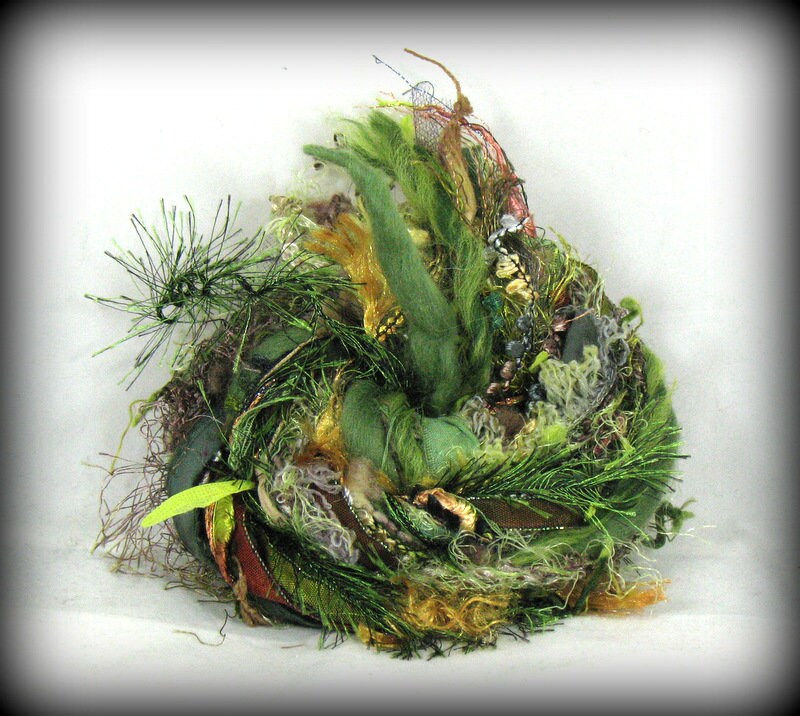 Quiet Be The Forest Fiber Elements 15x2 30yd Art Yarn Bundle . Spun W…