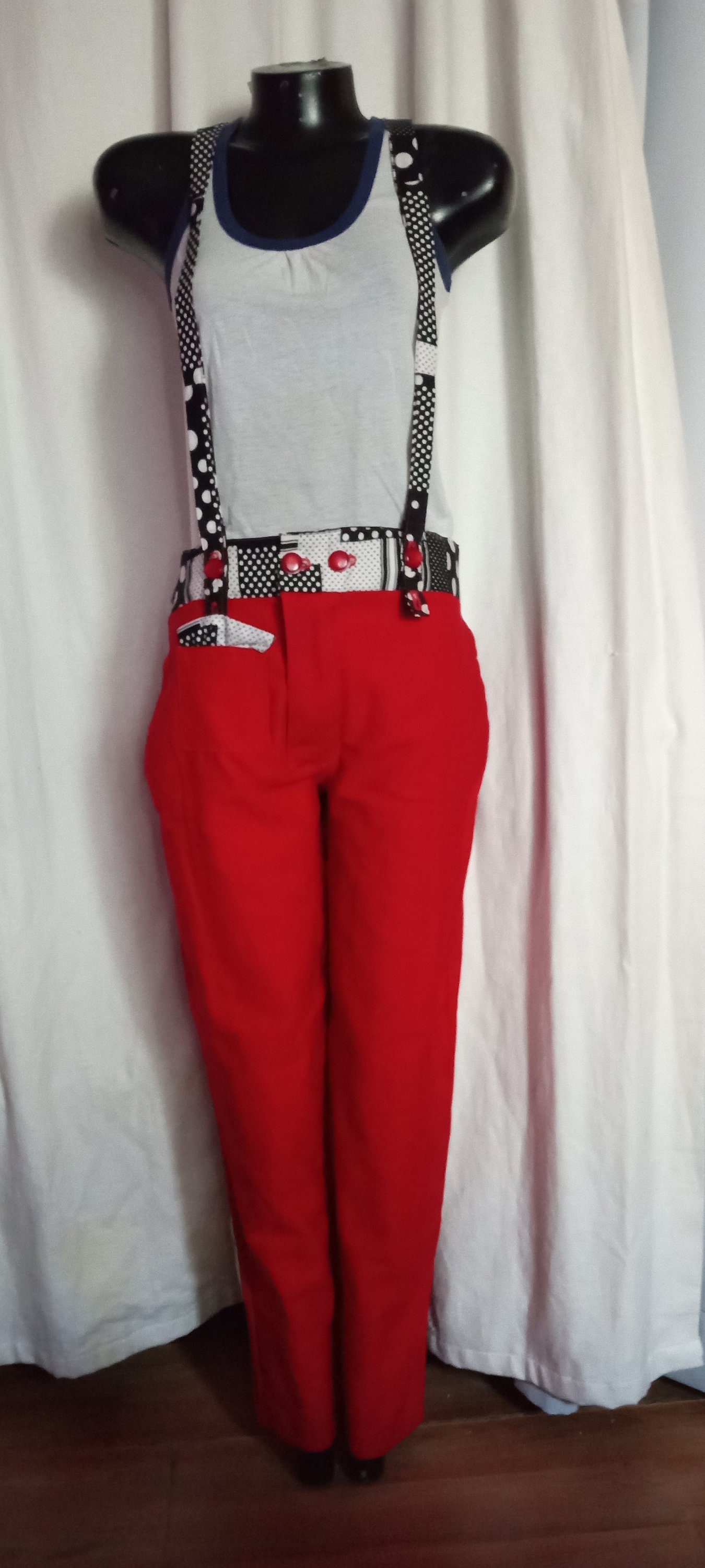 GEOFFREY B. SMALL／NVP05 suspender pants Geoffrey b small - Gem