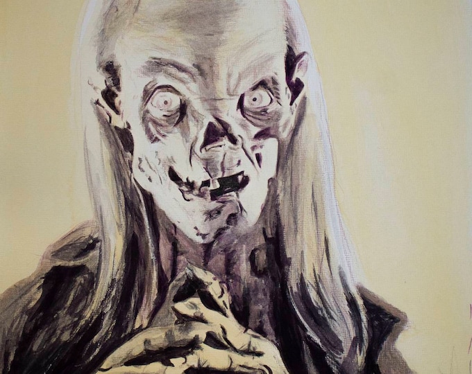 Featured listing image: Tales From the Crypt - Horror - Artist Signed Fine Art Print Movie Monsters