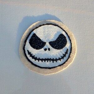 UV Jack Skellington Hierro en ptach