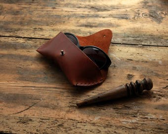 Leather Sunglass Case, Leather Sunglass Cover, Leather Sunglasses Case, Leather Sunglass Case, Glasses Case, Leather Case, Free shipping!