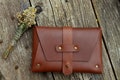 leather hip bag, bum bag, waist bag, festival bag, brown fanny pack, product logo