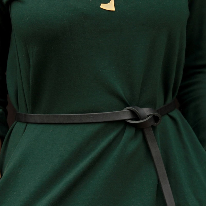 womens soft leather tie belt