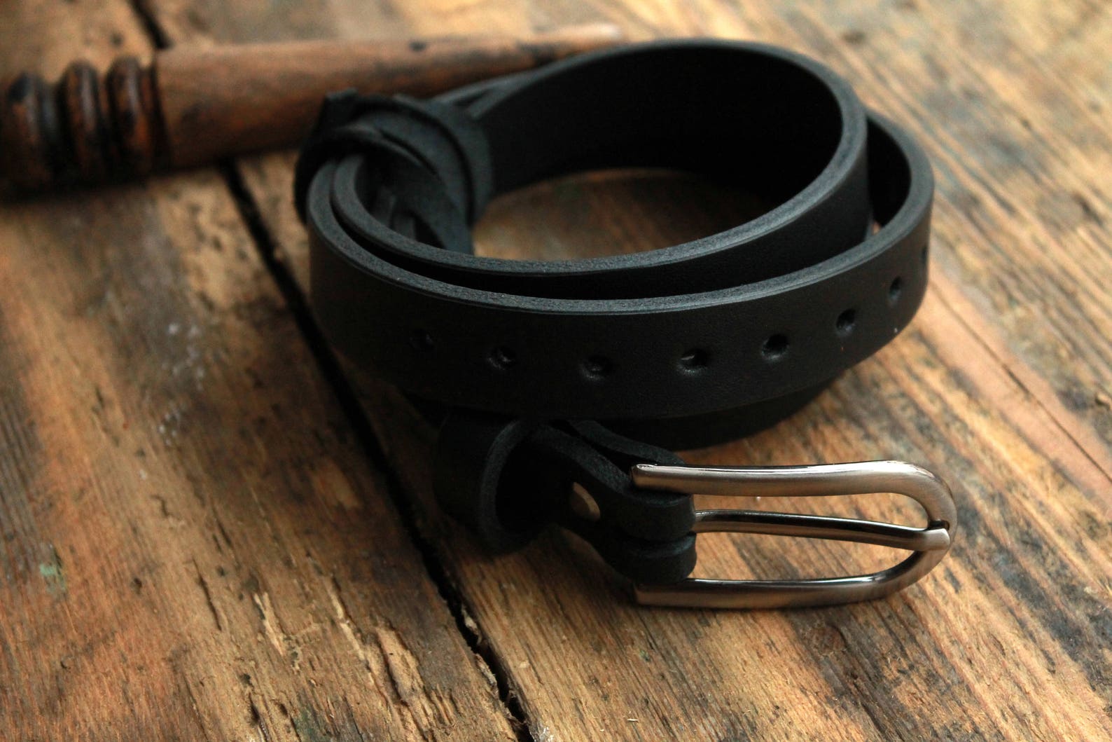Womens Leather Belt Black Leather Belt Womens Gift Gift for Etsy