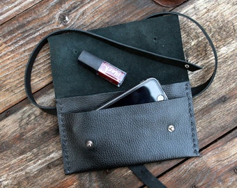 Festival bag, fanny pack, leather belt bag, bum bag, waist bag, hip bag