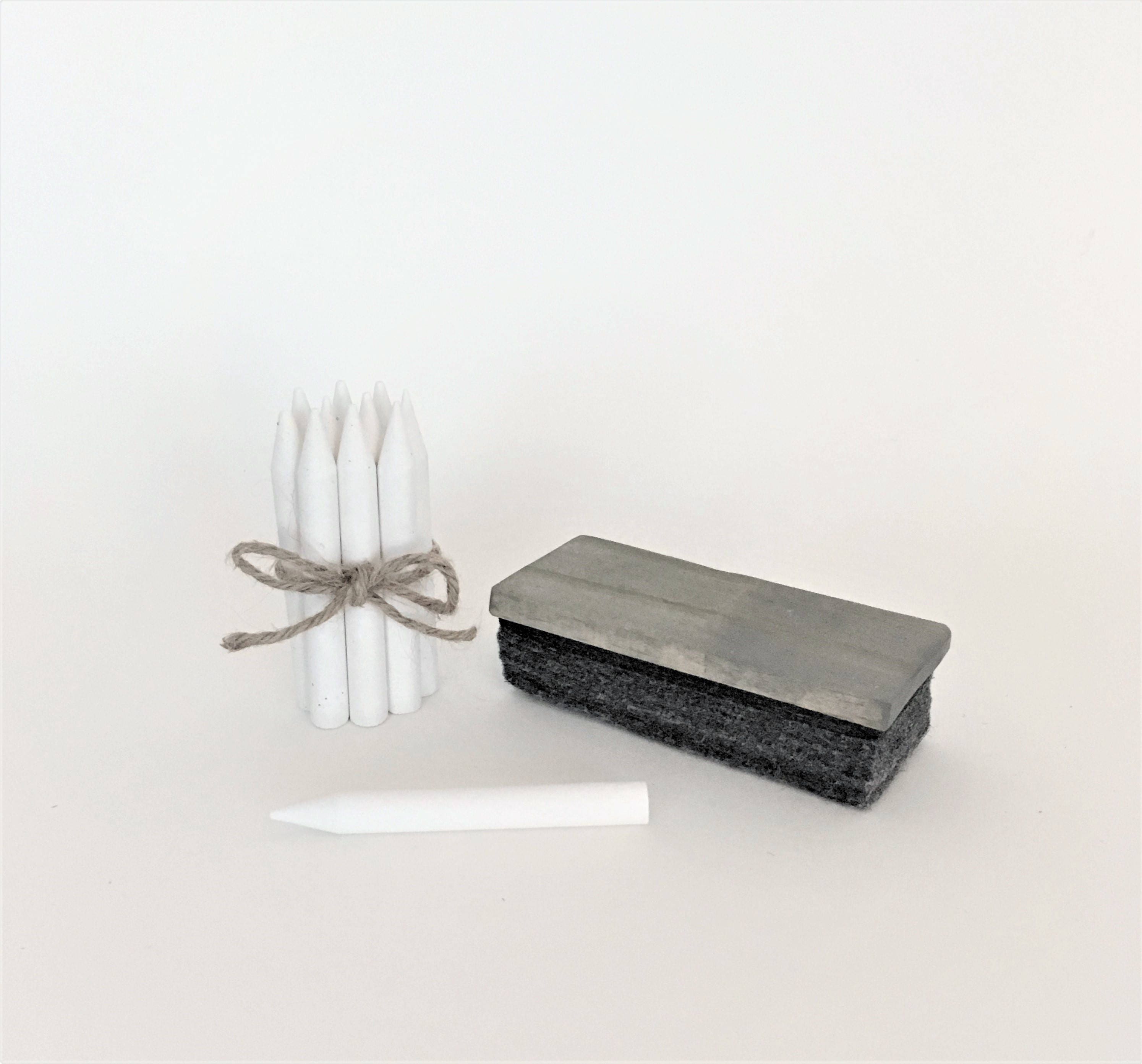 Chalkboard Eraser Chalkboard Accessory Gift Set Custom Etsy