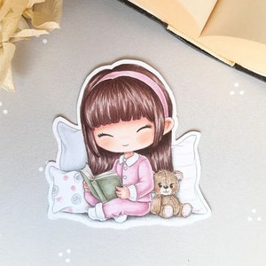 PNG Chibi lectora. Pack Sello digital, digi stamp, digistamp, digital stamp, tarjetería, scrapbooking, cardmaking, Sant Jordi, libros, book
