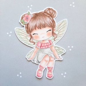 PNG Chibi Hada moños. Pack Sello digital, digi stamp, digistamp, digital stamp, tarjetería, scrapbooking, cardmaking, fairy spring primavera