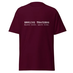 English Teacher Shirt - Unisex/Men&#39;s classic tee