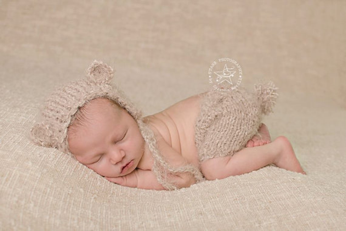 Knitting PATTERN Teddy Bear Set and Short Pants Etsy