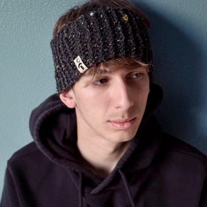 Knitting Headband Pattern-Unisex Knitted head wrap Pattern- Beginner bulky Yarn knit PDF