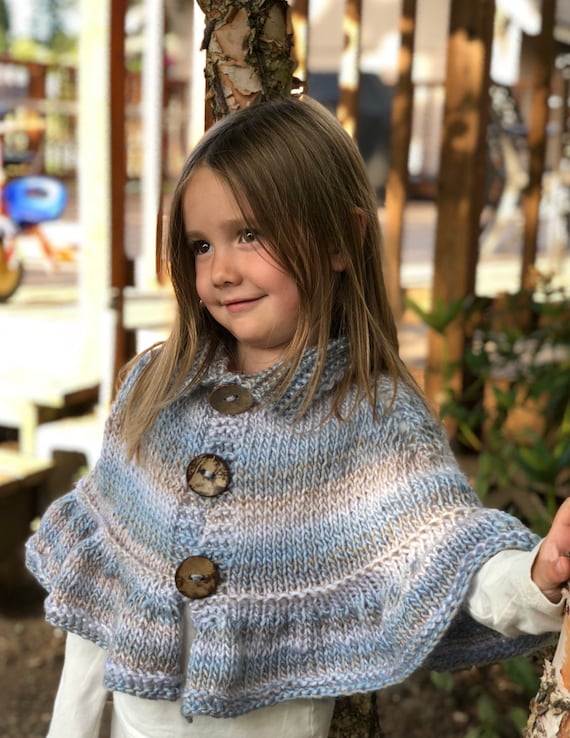 Knitted poncho deals