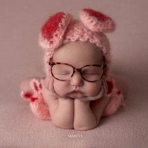 Een kerstverhaal muts en babyschoentjes brei- en haakpatroon – fotorekwisiet pasgeboren