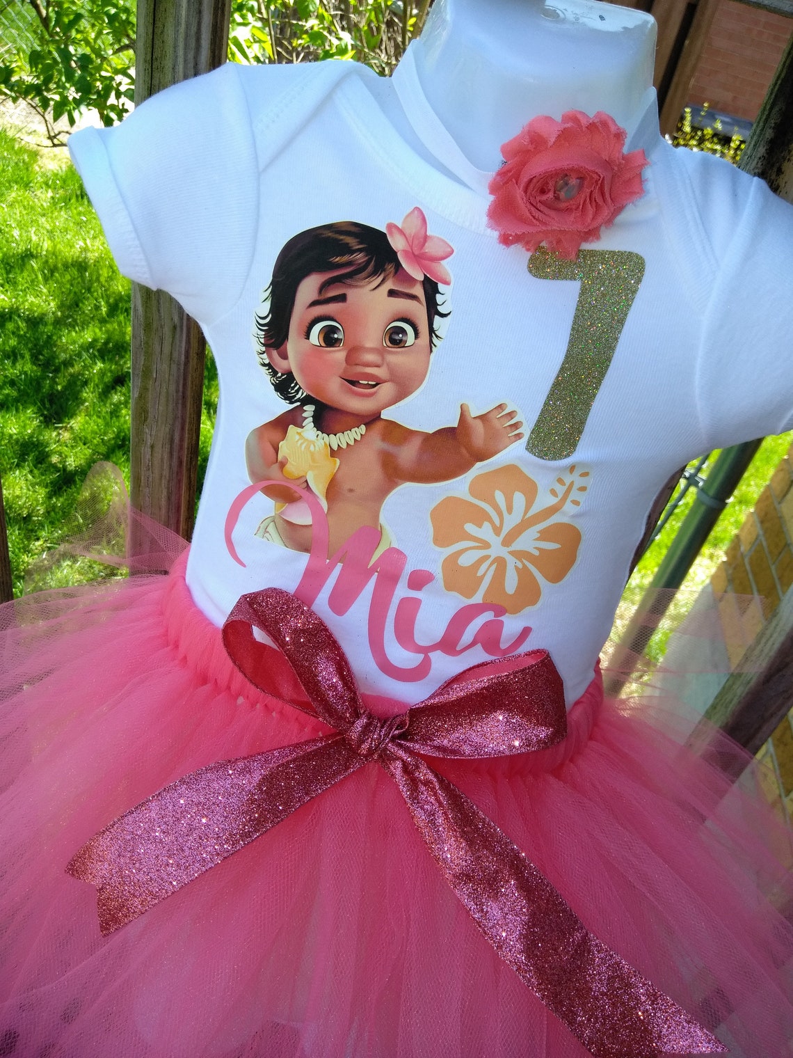 moana tutu set