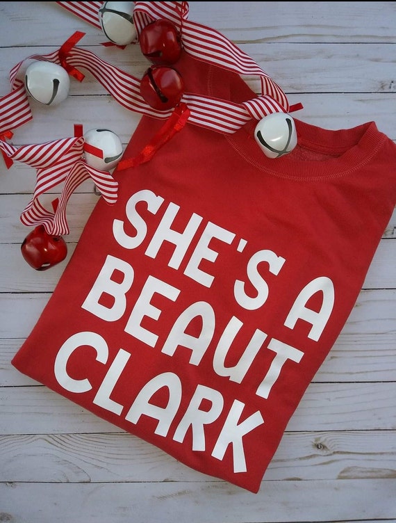 She's a Beaut Clark Christmas Sweater