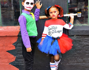 Suicide Squad Harley Quinn Inspired Costume- Daddy's Little Monster