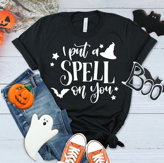 I put a spell on you Hocus Pocus Inspired Halloween T-shirt, Sanderson Sisters