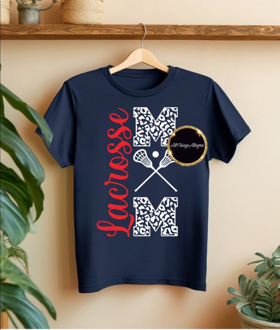 Lacross Mom Animal Print Shirt| Varsity Lacrosse Shirt| Lacrosse Mom| Gifts for Mom| Animal Print Shirt| Lax Mom Shirt\ Custom Lax Shirt