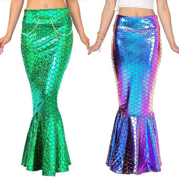 Pollera cola de sirena sales