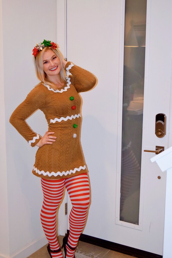 christmas sweater dress