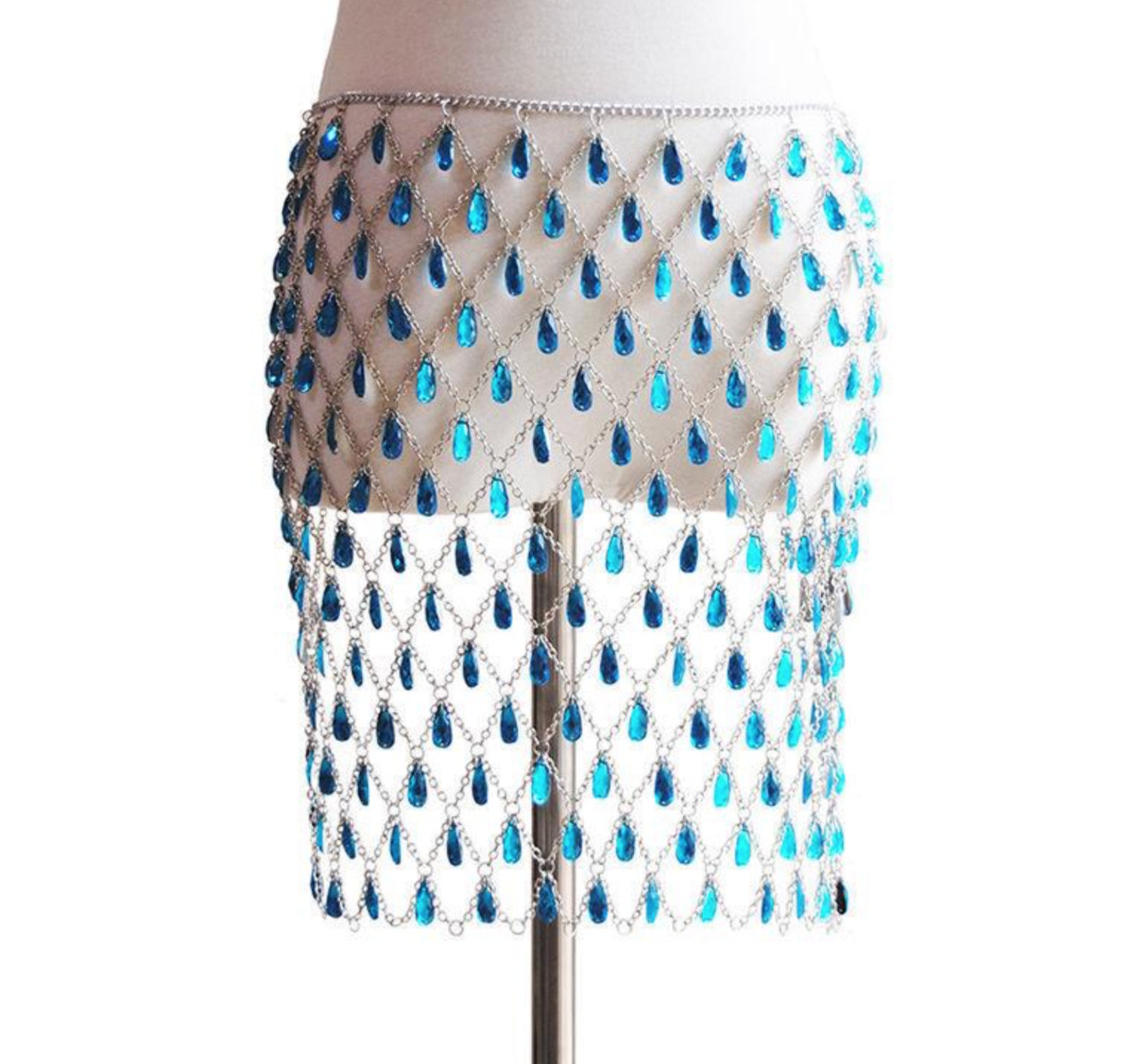 Rhinestone Skirt Rhinestone Festival Skirt Festival Outfit Etsy