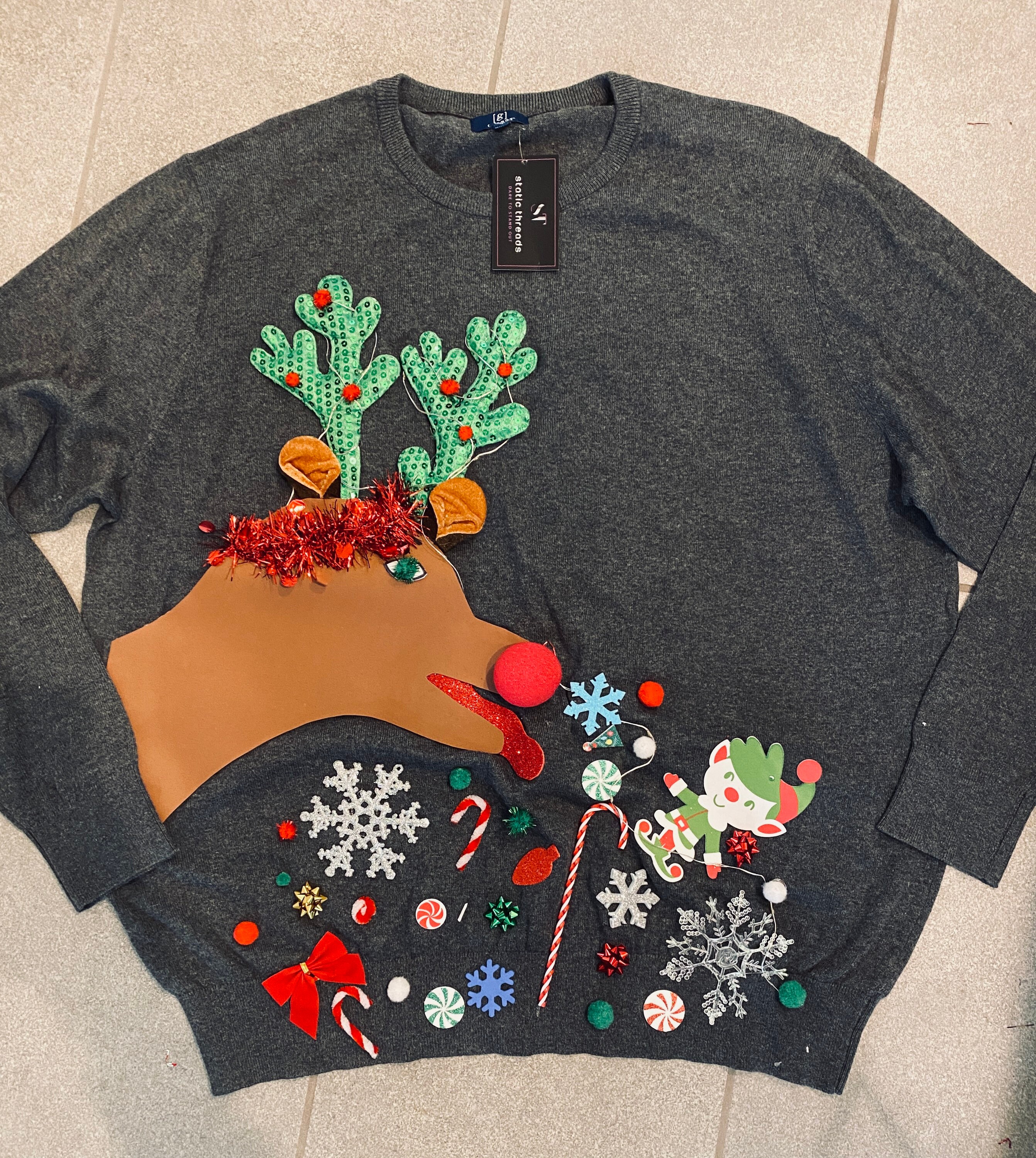 ugly christmas sweater xxl