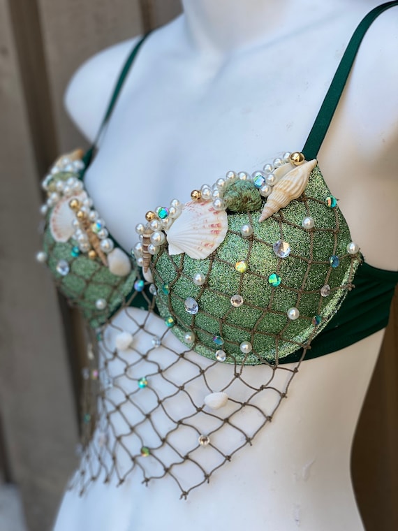 Buy Mermaid Bra, Mermaid Bra, Mermaid Costume, Sexy Mermaid