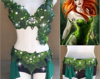 Sexy Poison Ivy Costume - Etsy