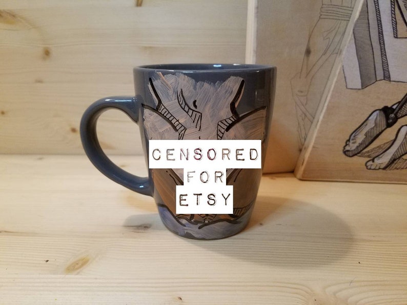 Man hating penis envying lesbian mug mrs bee's emporium