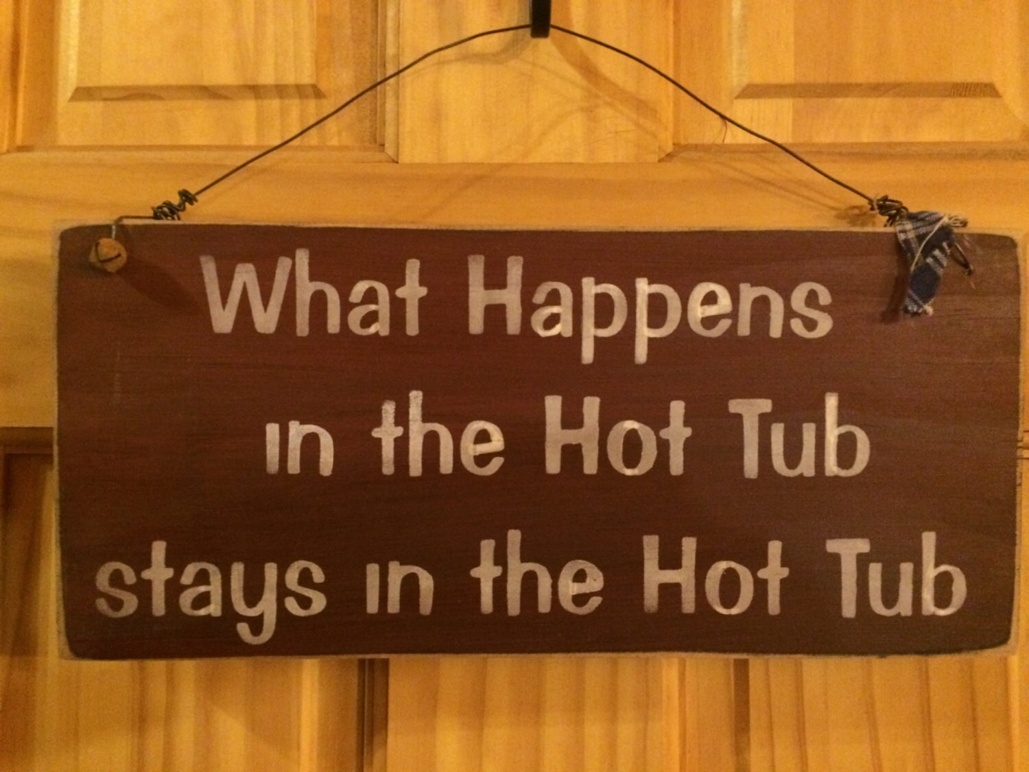 What Happens in the Hot Tub Stays in the Hot Tub Sign Etsy
