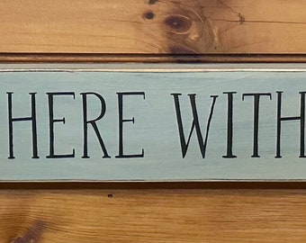 Gather Here With Family 24x3.5" Signs