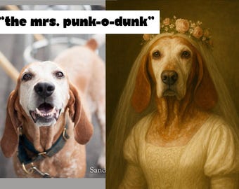 Custom Digital Pet Portrait Download – Multiple Styles & Varieties | 3.99