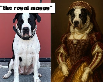 Custom Digital Pet Portrait Download – Multiple Styles & Varieties | 3.99