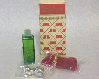 Mouse avon bottle | Etsy Avon Peek A Mouse Sweet Honesty Cologne