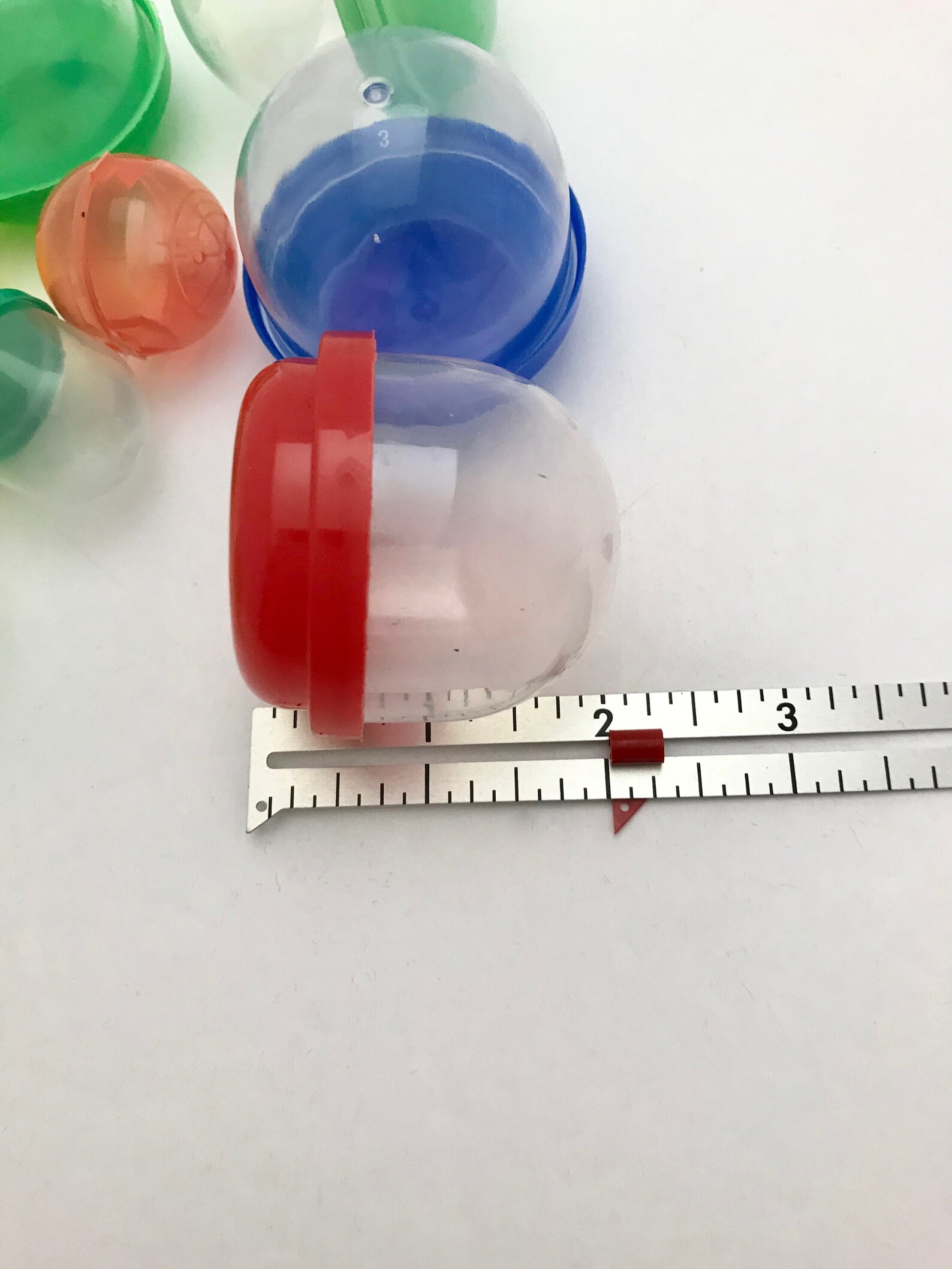 Gumball Machine Containers in Clear Plastic with Colorful Etsy