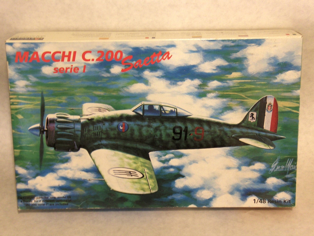 Astrokit Resin Aircraft Model Kit of a 'macchi C.200 Saetta Serie I', 1 ...