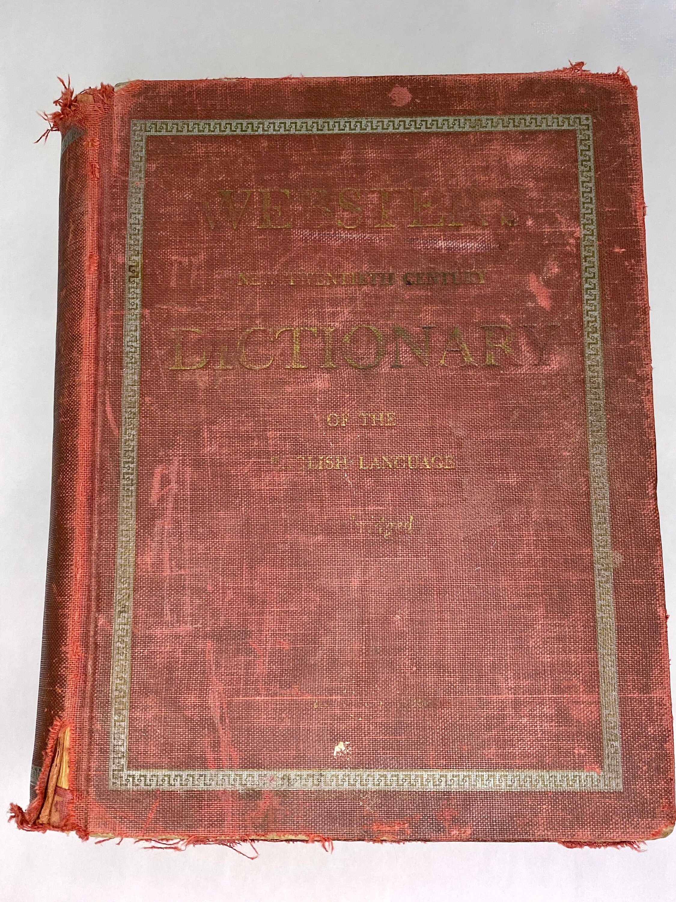Webster's New Twentieth Century Dictionary of the English Language