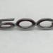 VINTAGE Automobile Script, Auto Logo for a 1962 Ford Galaxy, "500" Chrome Trim, Car Emblem, Ford Logo, Ford Emblem Script