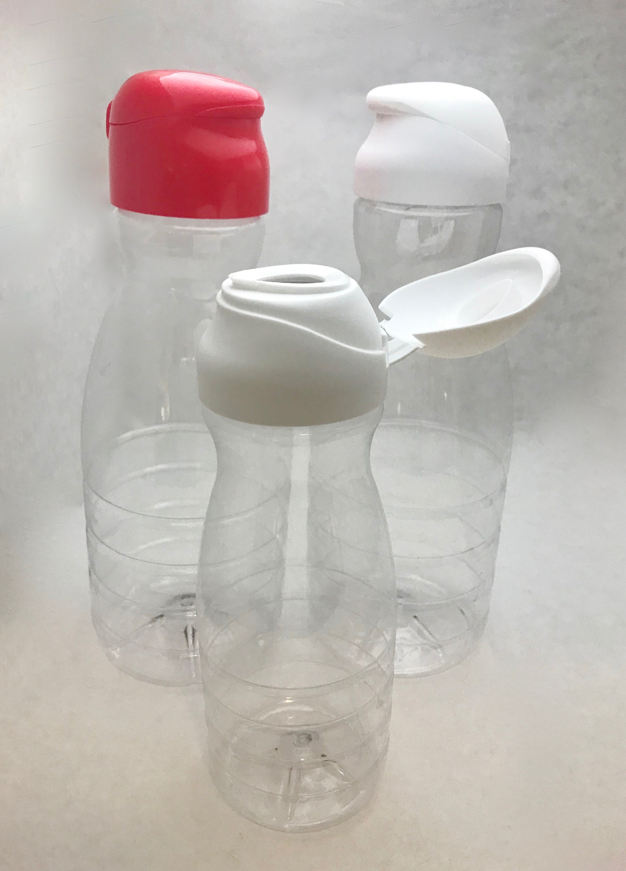Up-cycled Coffee Creamer Bottles, Coffee Creamer Containers, Clear Plastic  Craft Jars, Storage Bottles, Storage Jars, Crafting Supplies